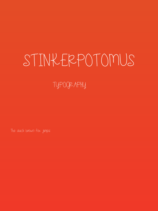 stinkerpotomus Poster