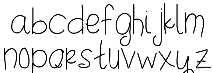 stinkerpotomus Font LOWERCASE