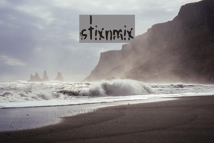 stixnmix Font examples