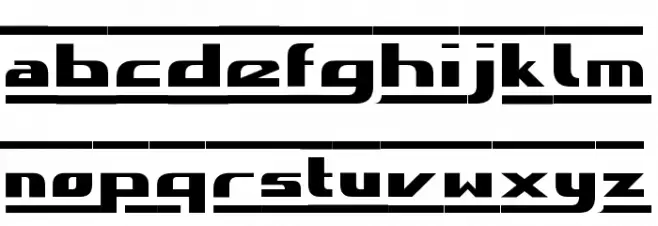 stoNe, Maik Font LOWERCASE