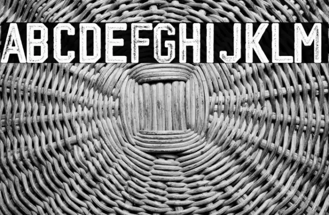 stone college 1936 Font examples