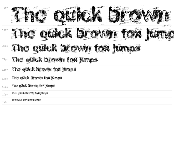 stoned wash Waterfall