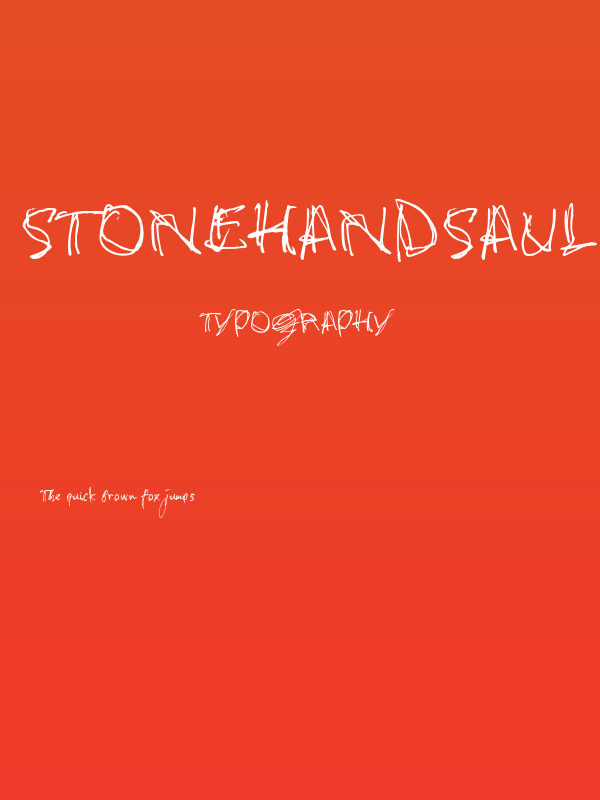 stonehandSaul_TRIAL Poster