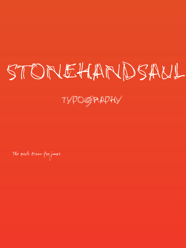 stonehandSaul_TRIAL Poster