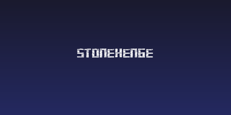 stonehenge Social Header