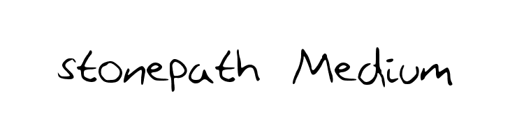 stonepath Medium  font caratteri gratis
