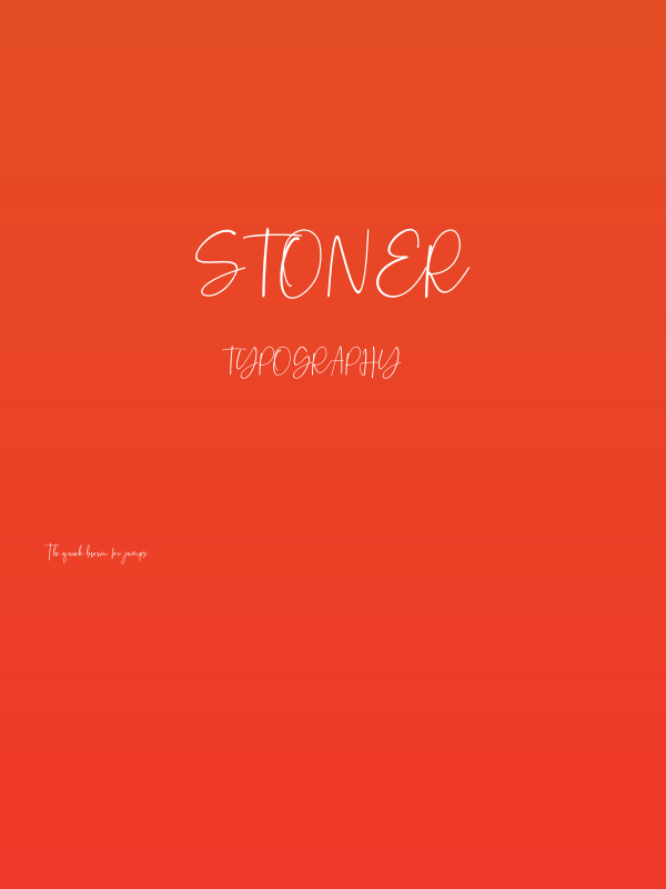 stoner Poster