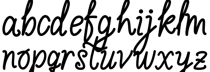 stopfirst Font LOWERCASE