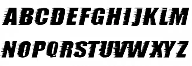 storm ExtraBold Font LOWERCASE