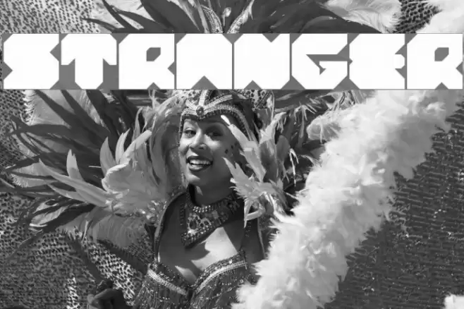 stranger خط examples