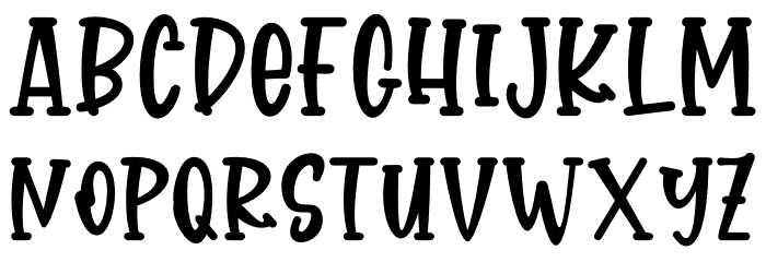 strawberry cheesecake Font LOWERCASE