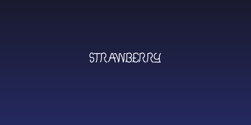 strawberry Social Header