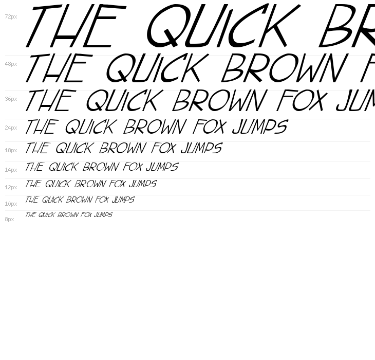 street cred Italic Waterfall