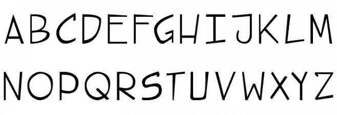 street cred Schriftart Groß