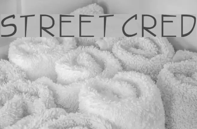 street cred Font examples