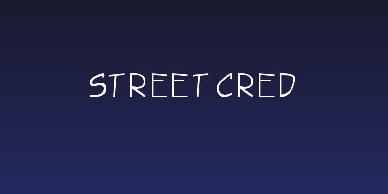 street cred Social Header