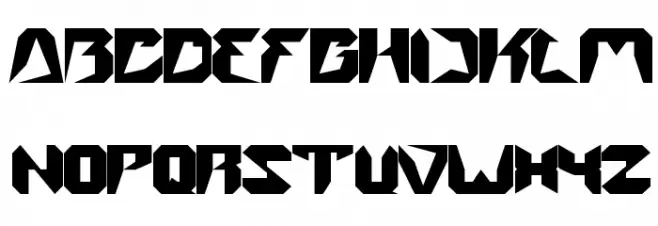 street Font LOWERCASE