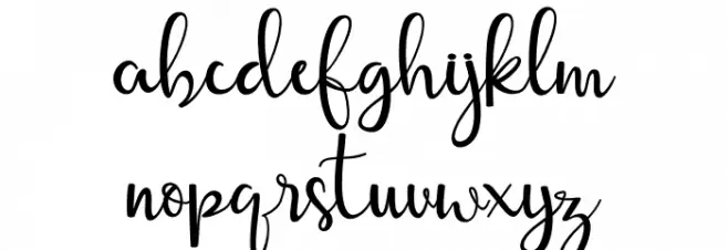 streetlightdemoversion-script フォント 小文字