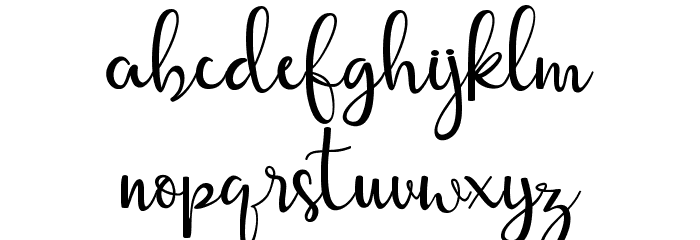 streetlightdemoversion-script Font LOWERCASE