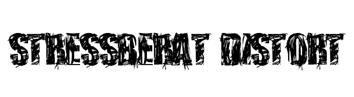 stressberat distort  Descarca Fonturi Gratis