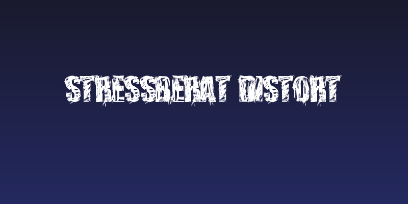 stressberat distort Social Header
