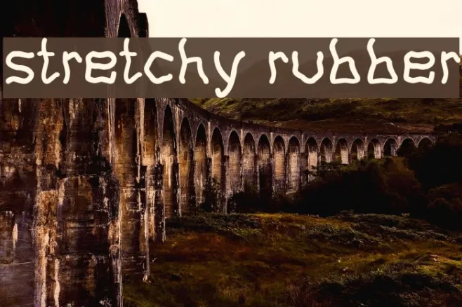 stretchy rubber Example 2