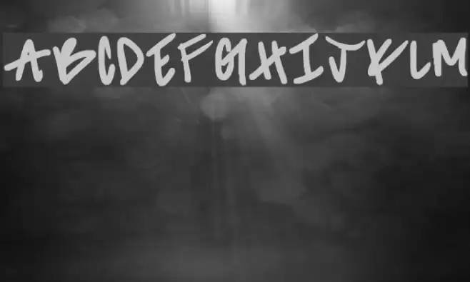 striiikerr Font examples