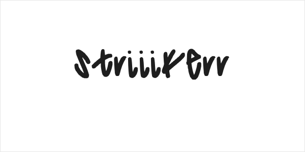 striiikerr Logo
