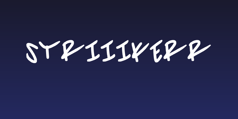 striiikerr Social Header