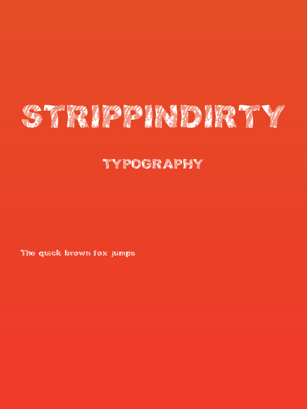 strippindirty Poster