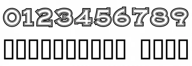 strong11x11 फ़ॉन्ट अन्य घर का काम