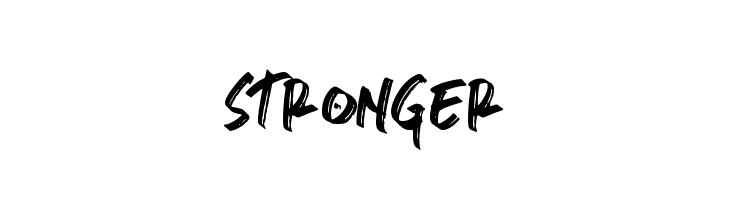 stronger  les polices de caractères gratuit tlcharger