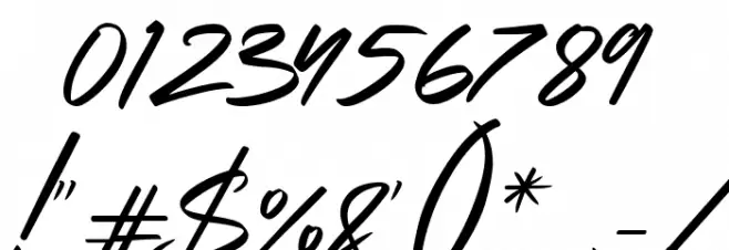 strude Font OTHER CHARS