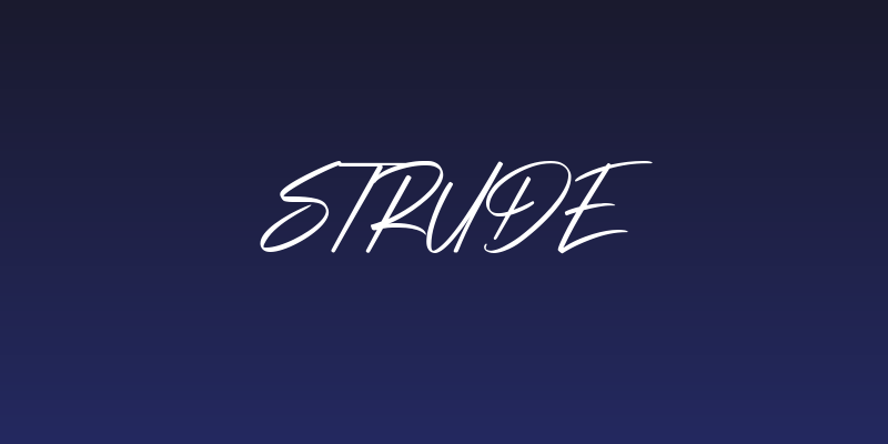 strude Social Header