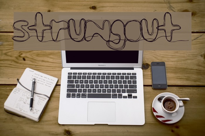 strungout Font examples