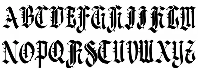 stunegart Schriftart Groß