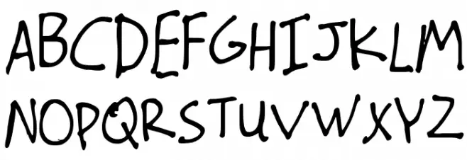 stutzman Schriftart Groß