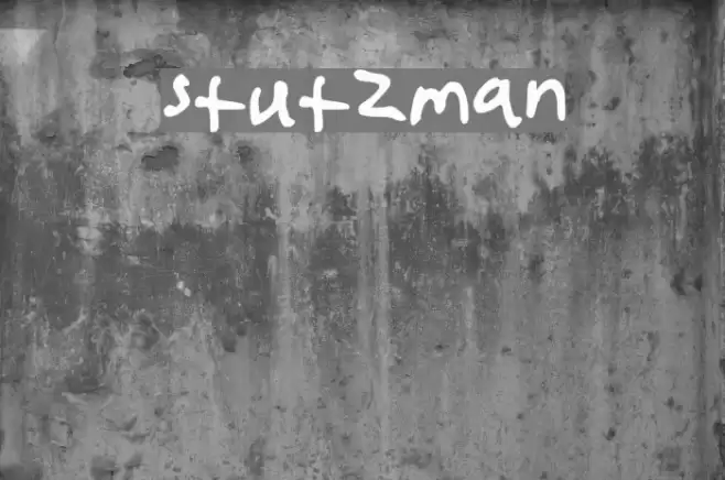 stutzman Font examples
