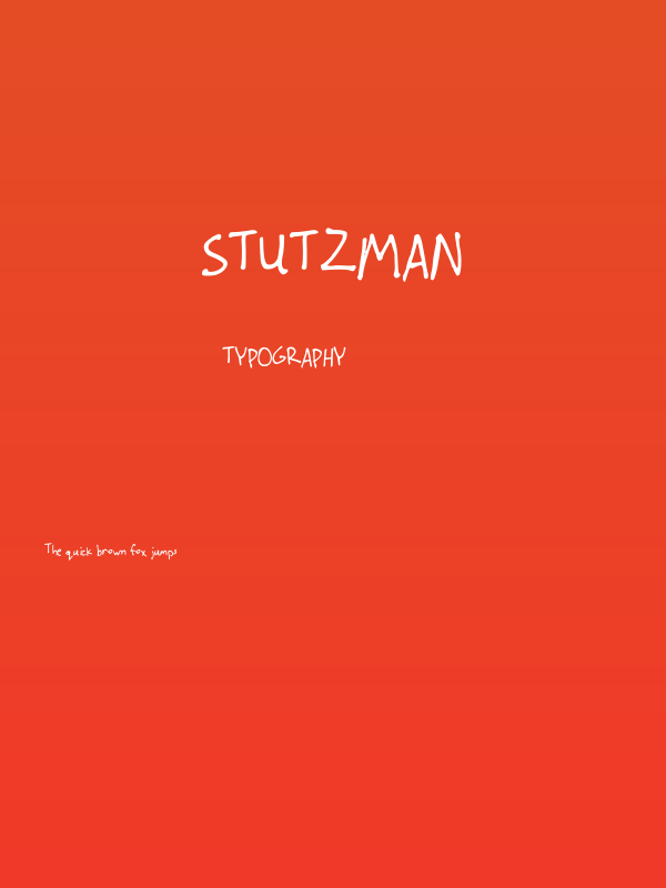 stutzman Poster