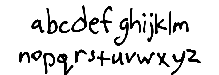 stutzman Font LOWERCASE