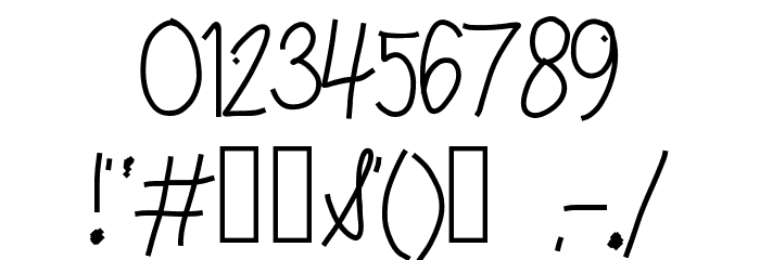 stylus Font OTHER CHARS