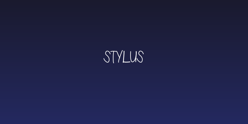 stylus Social Header