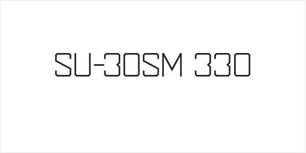 SU-30SM 330 Logo