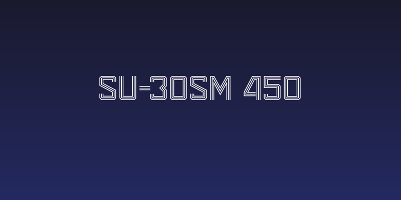 SU-30SM 450 Social Header