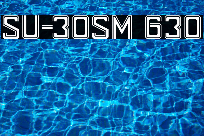 SU-30SM 630 Example 2