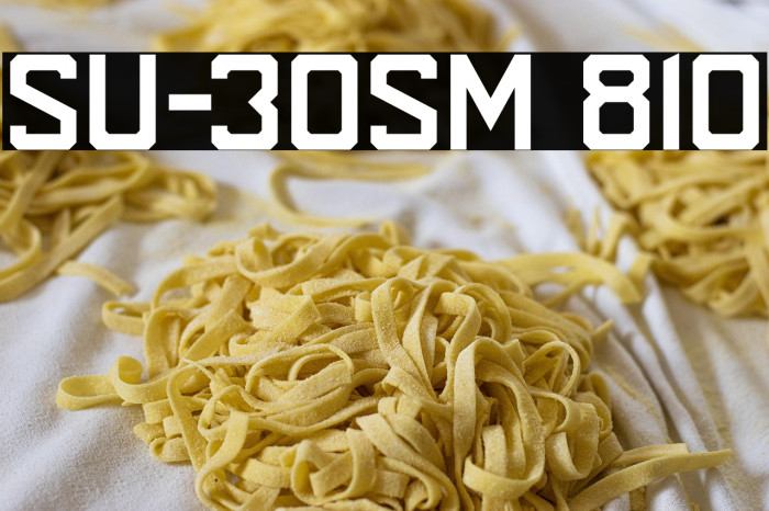 SU-30SM 810 Example 1