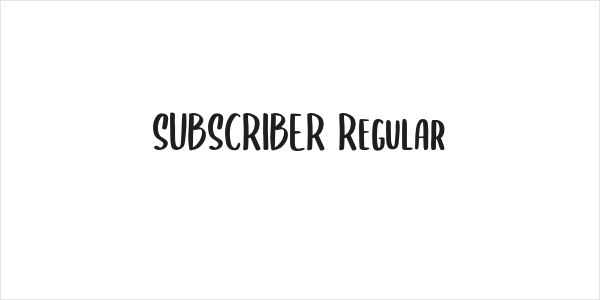 SUBSCRIBER Regular Logo