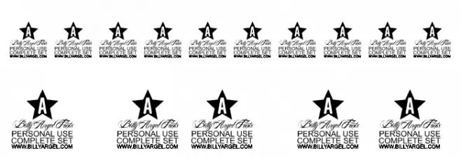 SUBURBIA PERSONAL USE Font OTHER CHARS