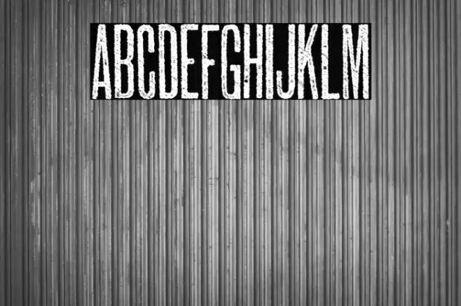 SUBURBIA PERSONAL USE Font examples