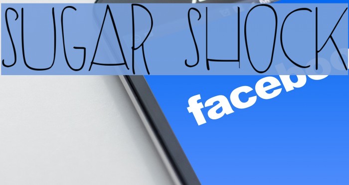 SUGAR SHOCK Font examples